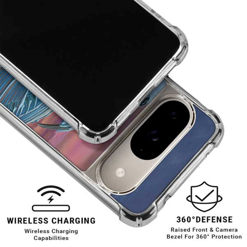 Dragon and the Wolf by Ed Beard Jr Google Pixel 10 Clear Case